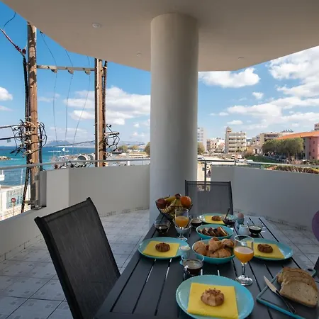 Alsalos Sea View Apartman Hriszí Aktí Haniá